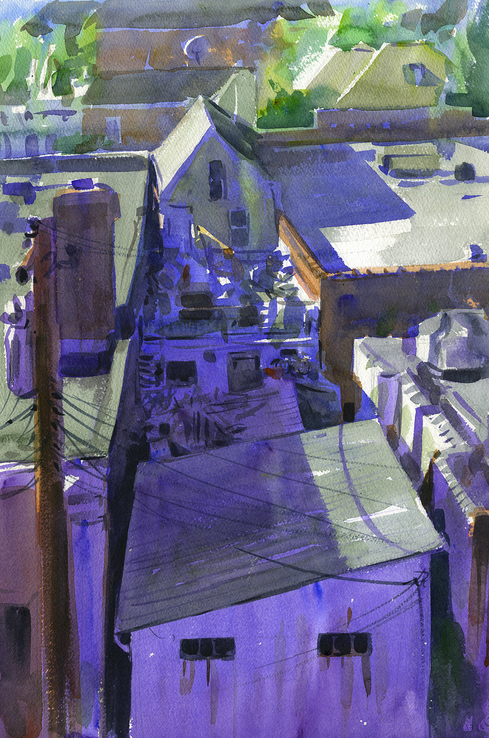 1000x1508 Plein Air Joanna Barnum Watercolor - Watercolor 2016