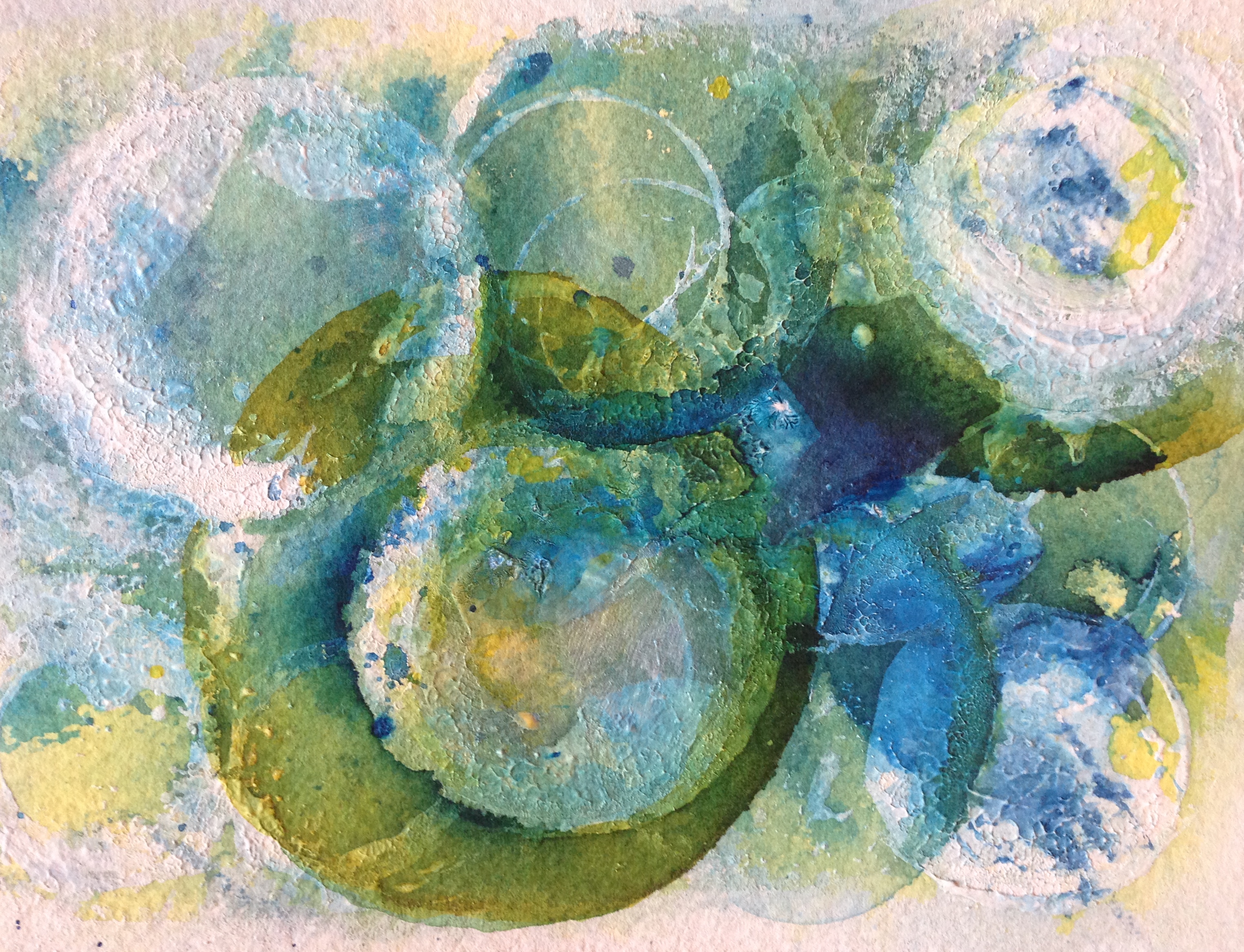 3050x2335 World Turning (World Watercolor Month, - Watercolor 2016