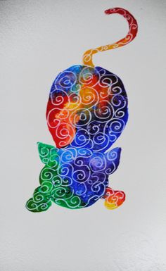 236x385 14 Best Watercolour Abstract Animals Images - Watercolor Abstract Animals