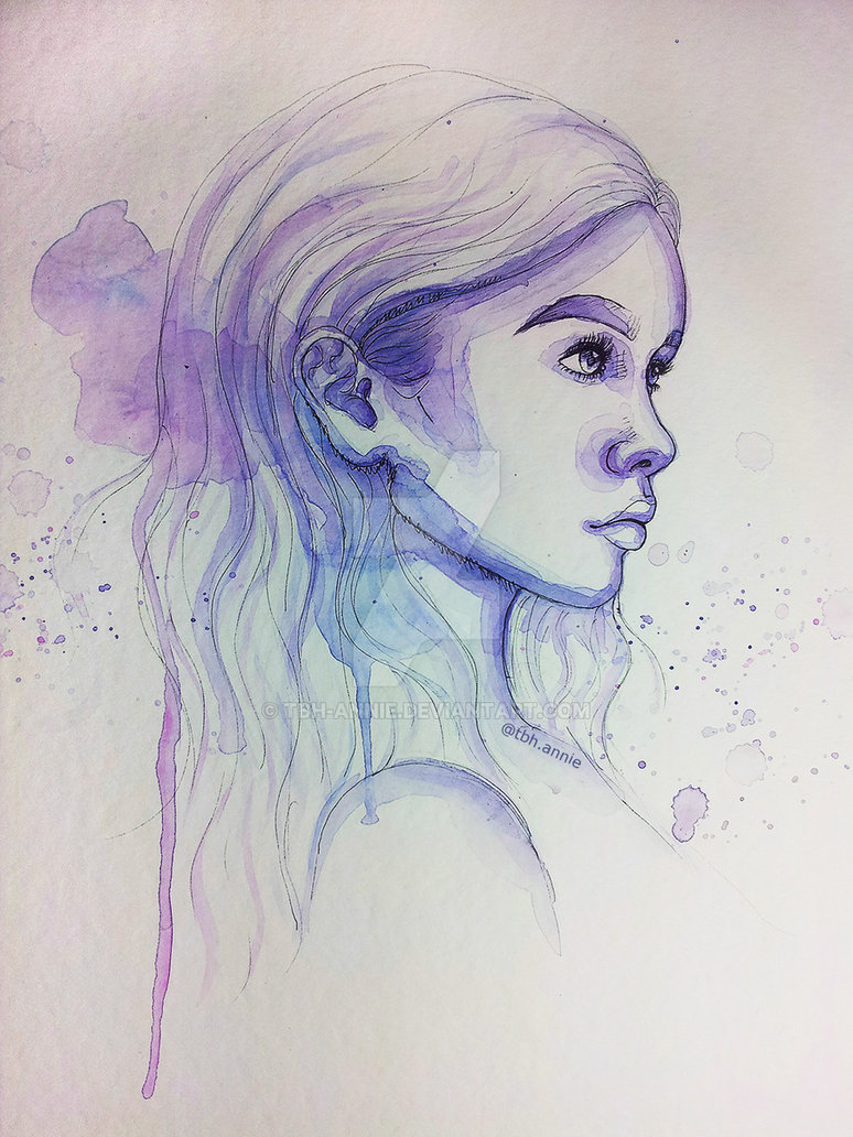 774x1032 Watercolor Painting Acacia Brinley By Tbh Annie - Watercolor Acacia