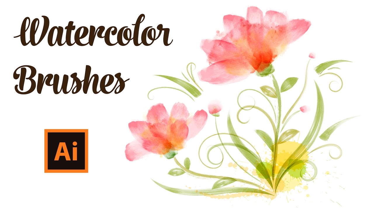 Watercolor Adobe Illustrator at Explore collection