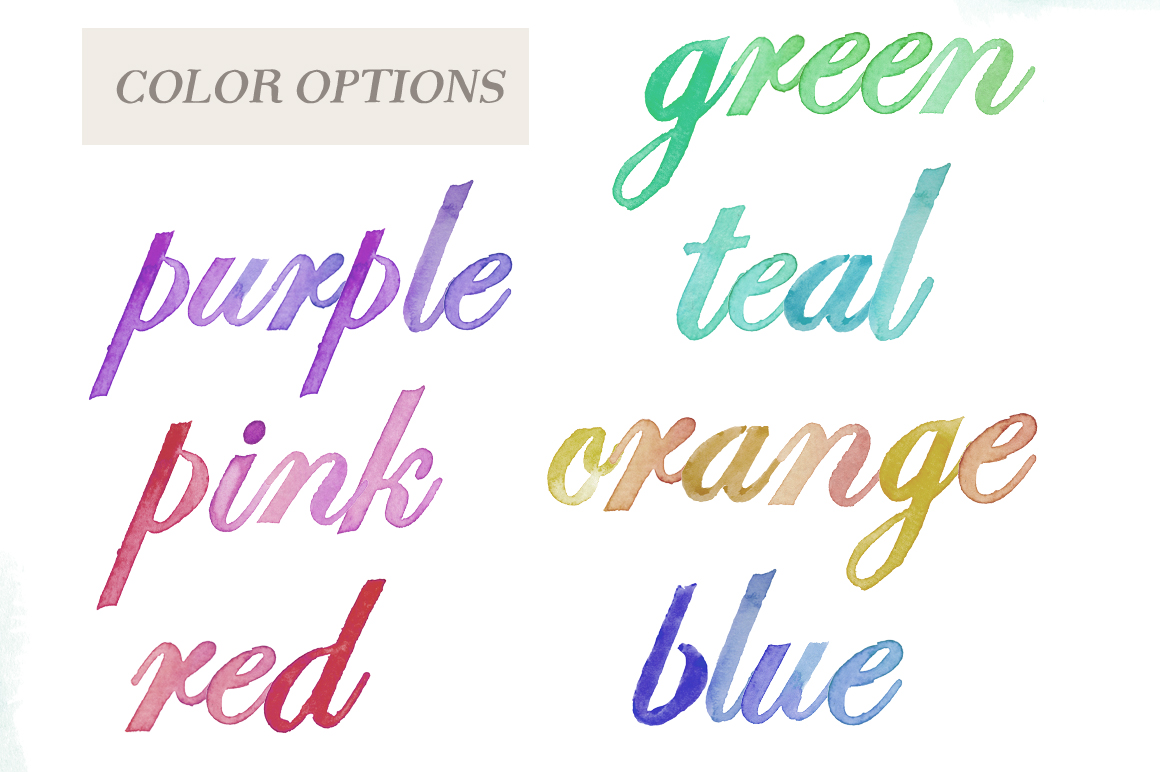 1160x772 Watercolor Alphabet Letters - Watercolor Alphabet