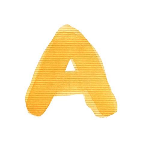 473x473 Handwritten Watercolor Alphabet Letter, Isolated Prints By - Watercolor Alphabet Letters