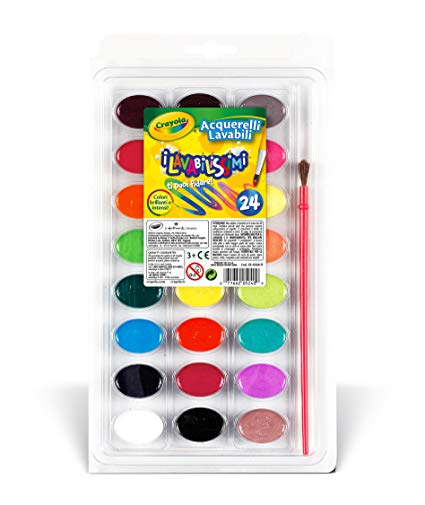 425x505 Crayola 24 Ct Washable Watercolors Toys Amp Games - Watercolor Amazon