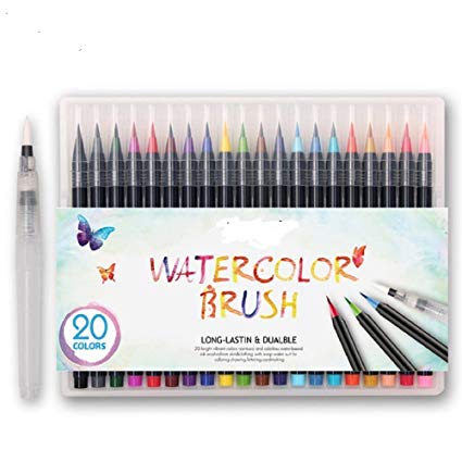 425x425 Bianyo Watercolour Painting Brush Marker Pens Set - Watercolor Amazon