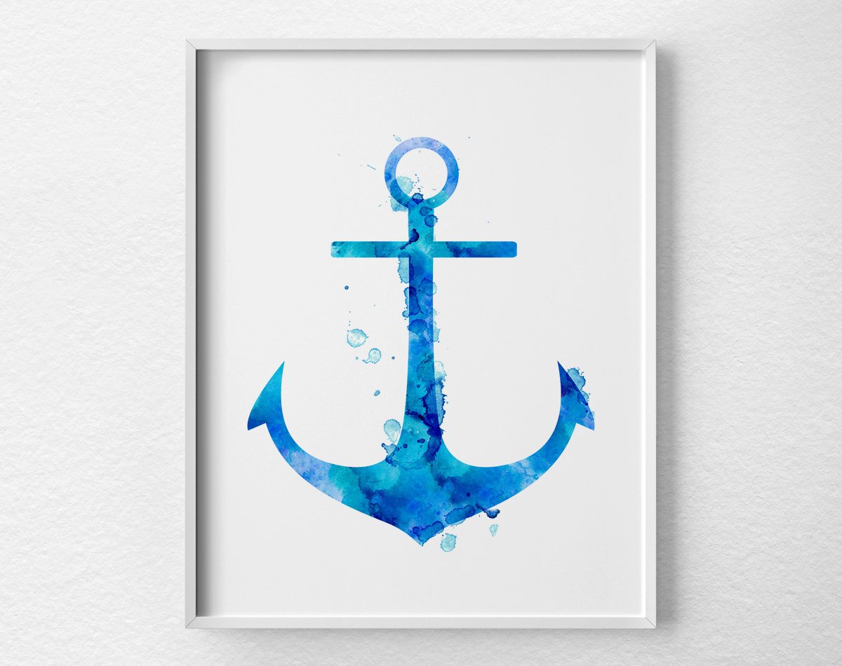 1200x950 Loftipop - Watercolor Anchor