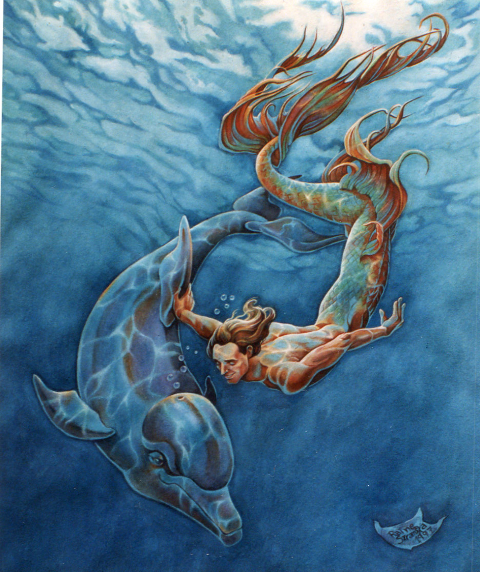 936x1116 The Watcher Tree More From The Watercolor Years... And The - Watercolor And Colored Pencil