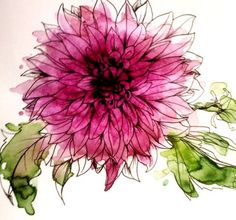 236x220 Deborah Art Journaling Watercolor, Silk - Watercolor And Ink Flowers