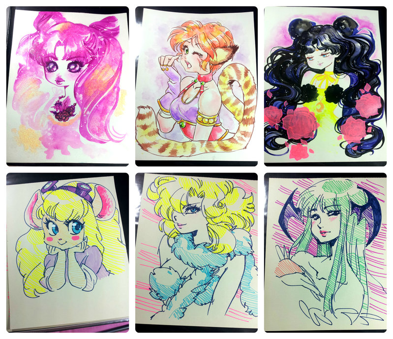 799x690 Watercolor And Marker Pieces By Zambicandy - Watercolor And Marker