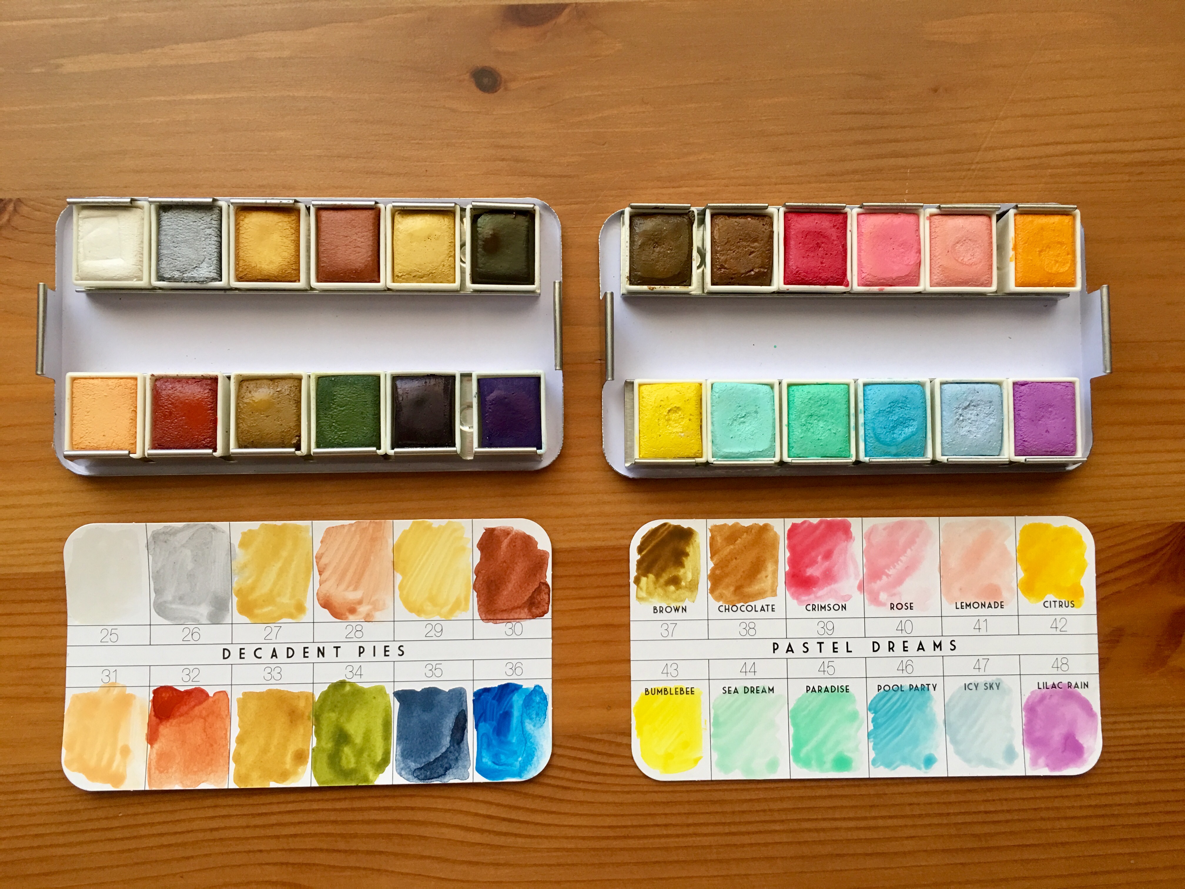 4032x3024 ~ Doodlewash Review Prima Watercolor Confections Sets - Watercolor And Pastel