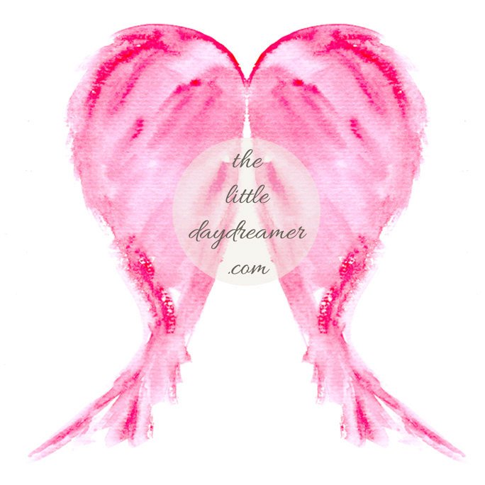 684x684 Clipart Angel Watercolor - Watercolor Angel Wings