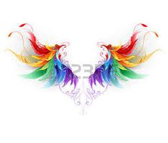 236x201 Watercolor Wing Tattoos - Watercolor Angel Wings