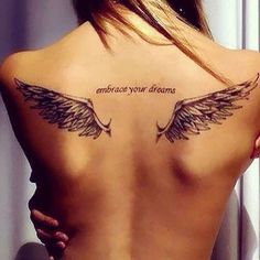236x236 Best Angel Wings Tattoo Art - Watercolor Angel Wings Tattoo