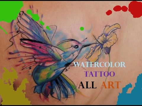 480x360 Watercolor - Watercolor Animal Tattoo