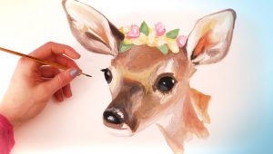 300x170 Tag Watercolor Painting Animals Easy - Watercolor Animals Easy