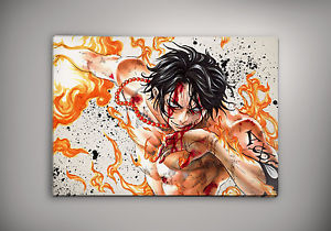 300x210 One Piece Anime Poster Print Wall Watercolor Art Anime One Piece - Watercolor Anime Art