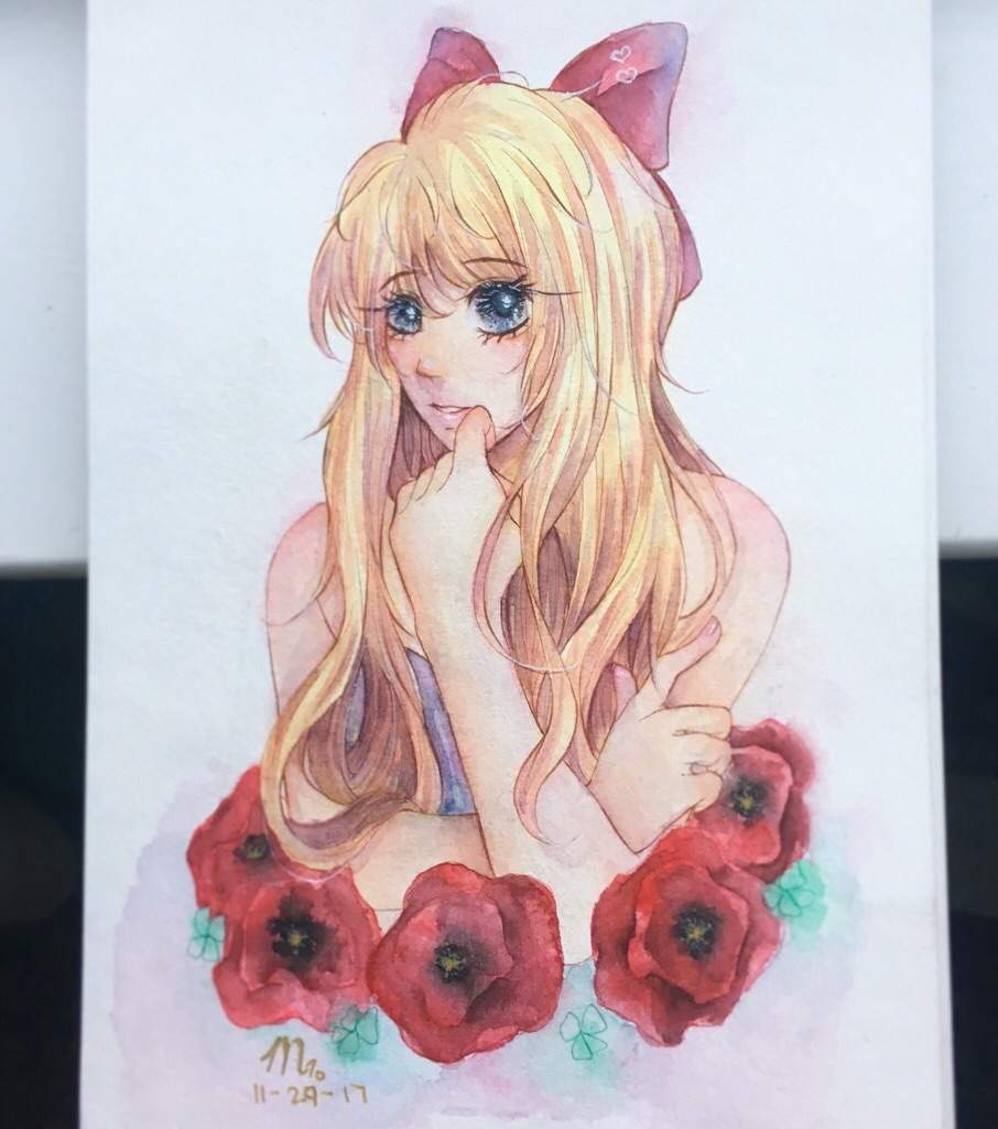 906x1024 Watercolor - Watercolor Anime Art