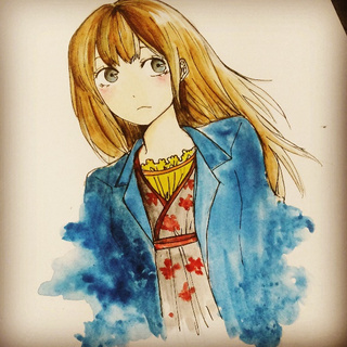 320x320 By Fjleeee - Watercolor Anime Art