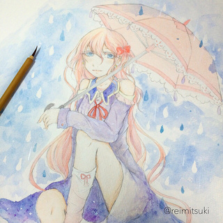 320x320 By Reimitsuki - Watercolor Anime Art