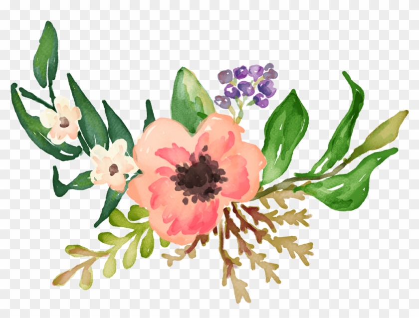 840x638 Watercolor Antlers - Watercolor Antlers