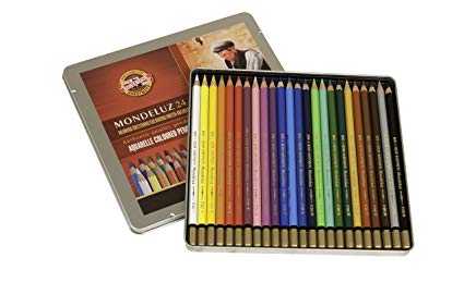 425x282 Koh I Noor Mondeluz Aquarelle Watercolor Pencil Set - Watercolor Aquarelle