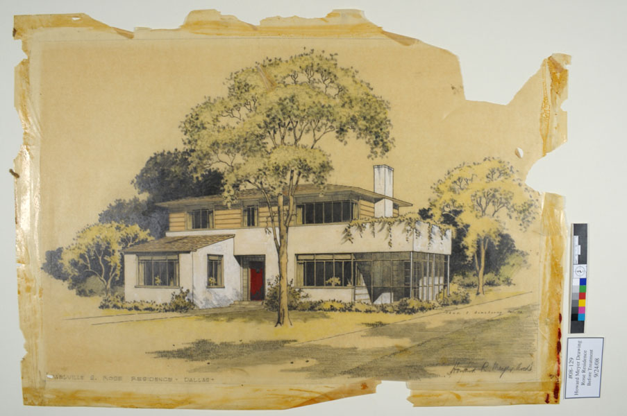 903x600 Beth Antoine Conservation Portfolio - Watercolor Architectural Drawings