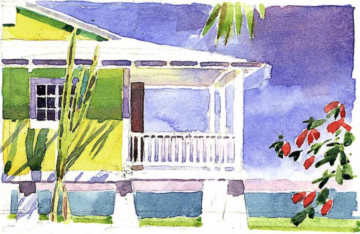 720x468 Use Traditional Architectural Rendering By Hand To Present Your - Watercolor Architectural Renderings