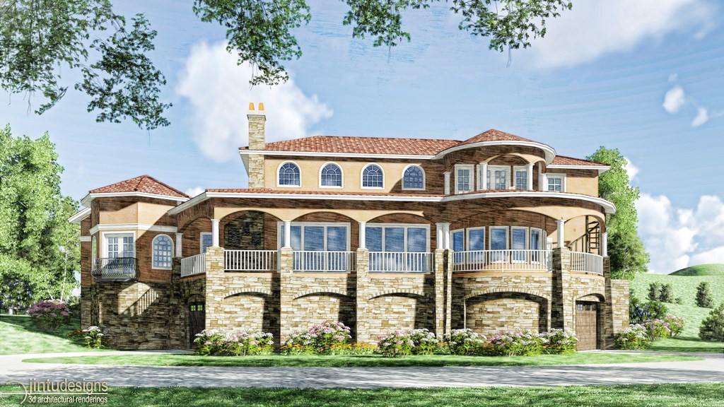 1024x576 Watercolor Renderings Non Photorealistic Rendering - Watercolor Architectural Renderings