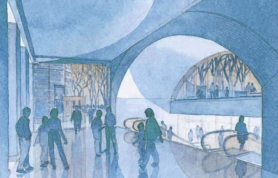 936x601 Pencil Sketching Is The New Computer Aided Design Akers - Watercolor Architecture Sketch