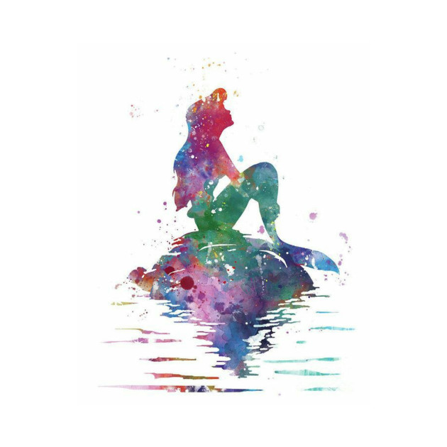 630x630 Ariel Watercolor - Watercolor Ariel