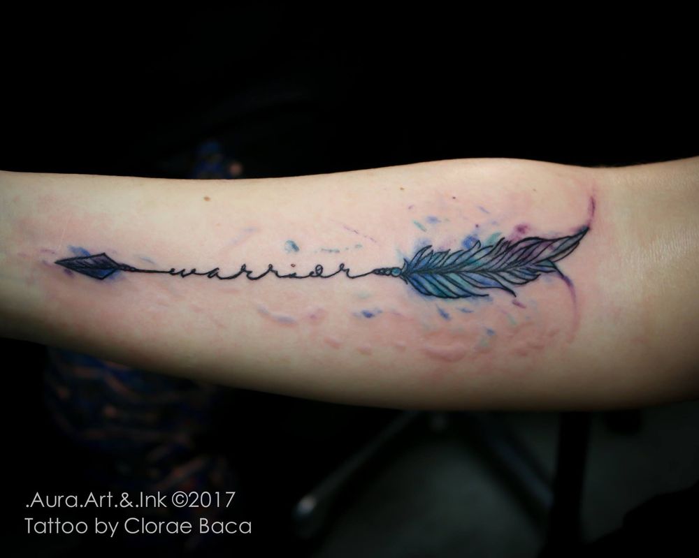 1000x799 Watercolor Arrow Tattoo. - Watercolor Arrow Tattoo