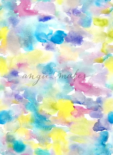 436x600 Abstract Modern Art Pattern Background. This Modern Art Background - Watercolor Art Background