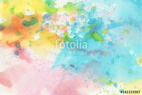 500x333 Abstract Colorful Water Color For Background. Watercolor Blue - Watercolor Art Background