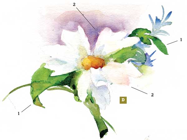 600x451 How To Paint A Watercolor Floral Still Life Step By Step Artist - Watercolor Art Flowers