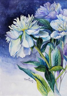 235x337 1436 Best Art Watercolor Flowers Images In 2018 - Watercolor Art Flowers