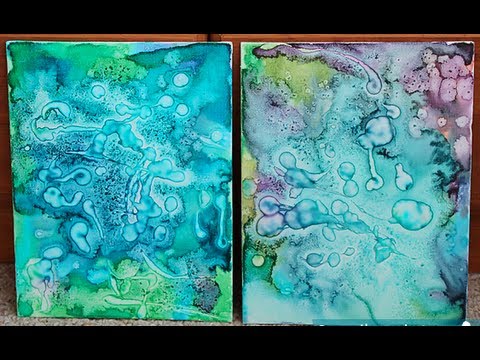 480x360 Diy Watercolor Amp Glue Painting ( Project - Watercolor Art Pinterest