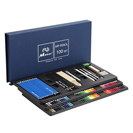 425x425 Madisi Art Kit 100 Pcs - Watercolor Art Set