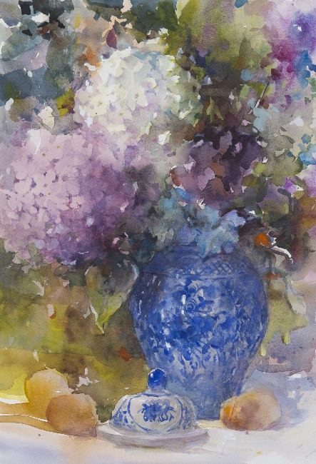 443x650 Gallery Of Pinturas Al - Watercolor Art Styles