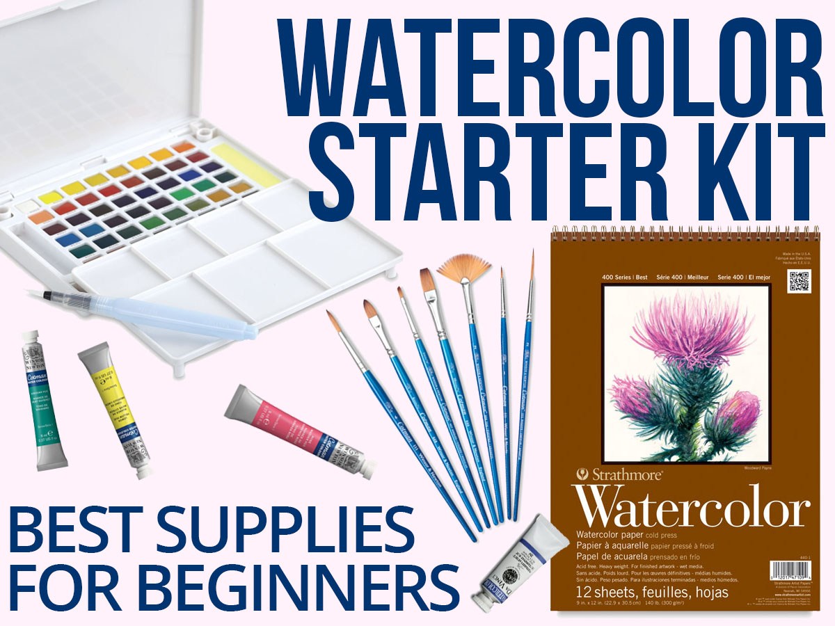 1200x900 Watercolor Starter Kit Best Watercolor Art Supplies For Beginners - Watercolor Art Supplies