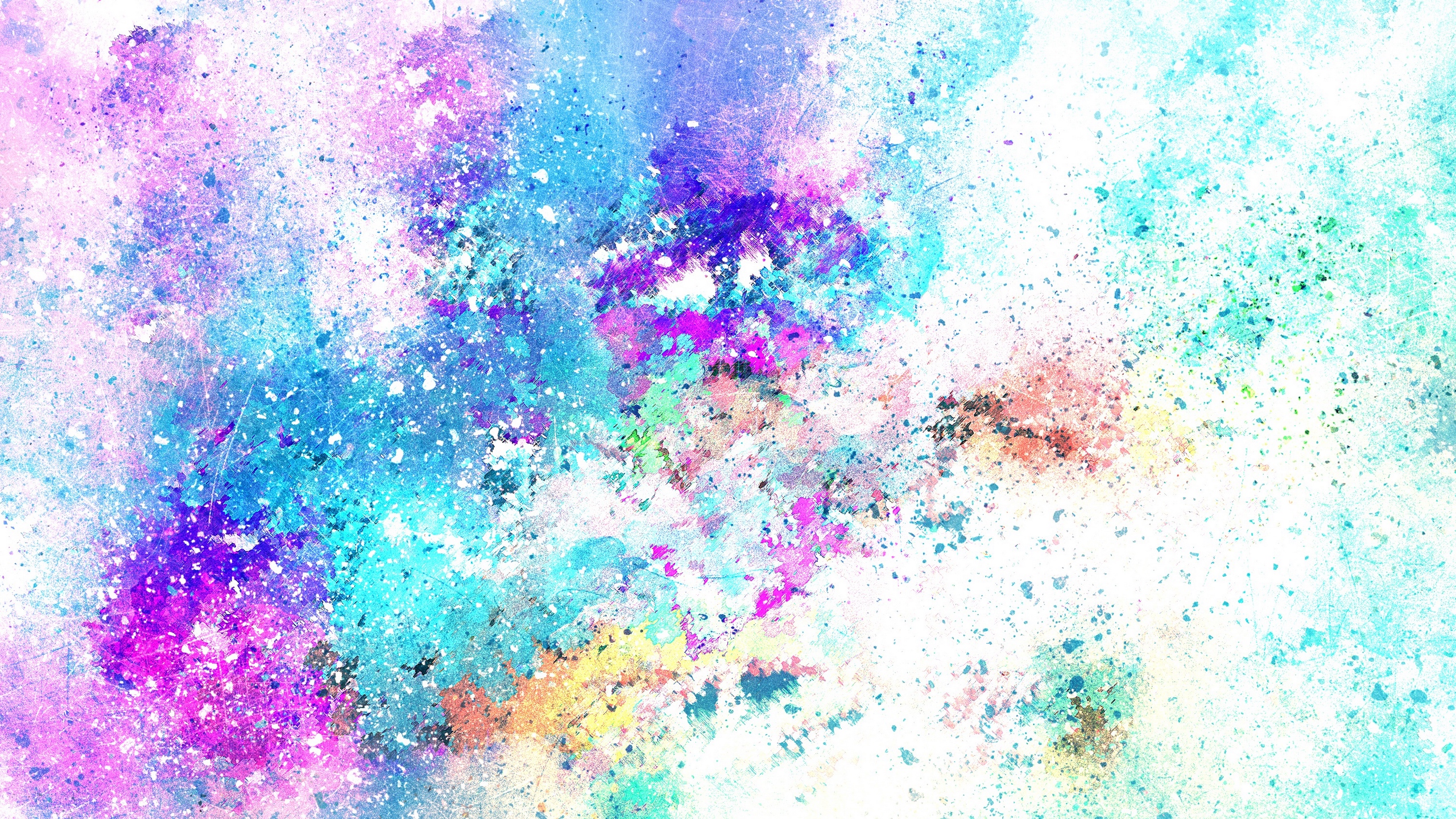 2560x1440 Download Wallpaper 2560x1440 Abstraction, Spots, Watercolor, Art - Watercolor Art Wallpaper