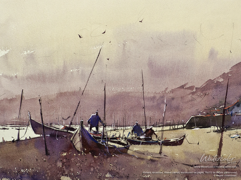 800x600 Time To Redecorate Your Desktop With Free Watercolor Wallpaper - Watercolor Artist Magazine Free Download