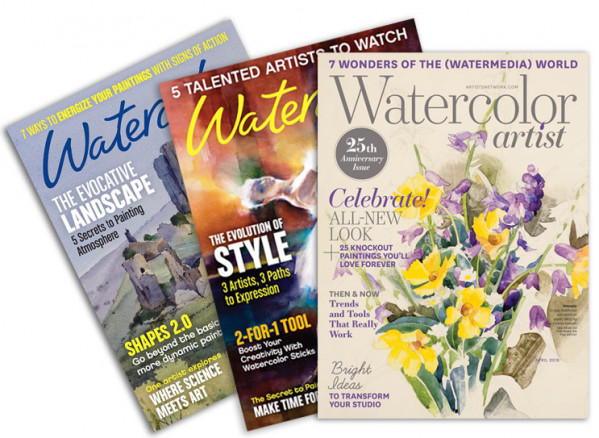 599x438 Watercolor Artist Magazine Subscription - Watercolor Artist Magazine Free Download
