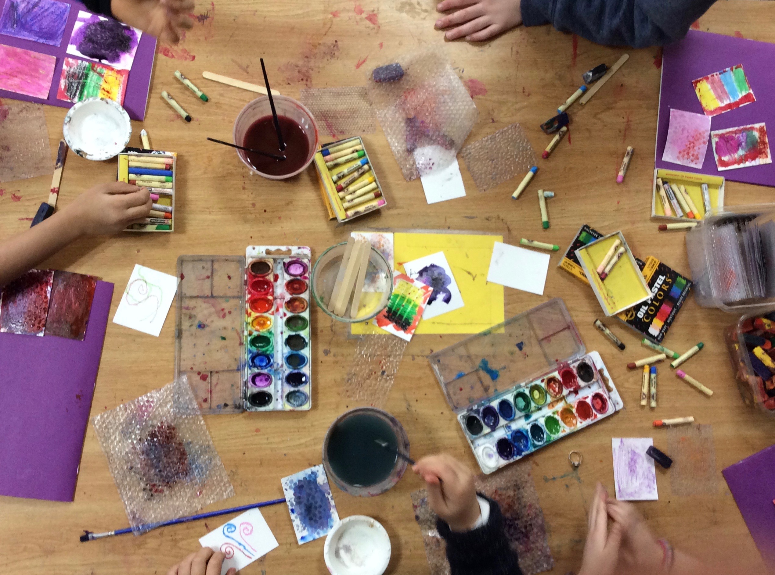 2540x1886 Artist Trading Cards Art With Ms. Em - Watercolor Artist Trading Cards