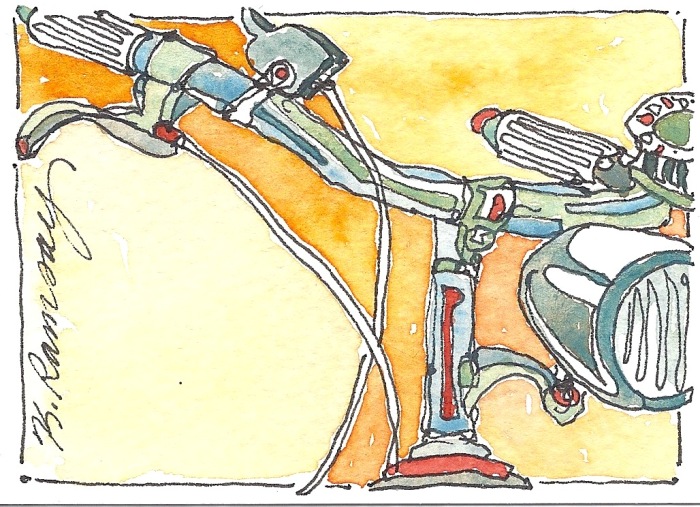 700x507 Karen Ramsay Watercolor Artist - Watercolor Artist Trading Cards