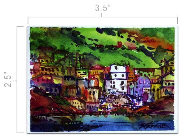 600x451 Strathmore Atc - Watercolor Artist Trading Cards
