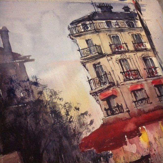 640x640 Instagram Watercolor ~ Artist T Z Watercolor - Watercolor Artists On Instagram