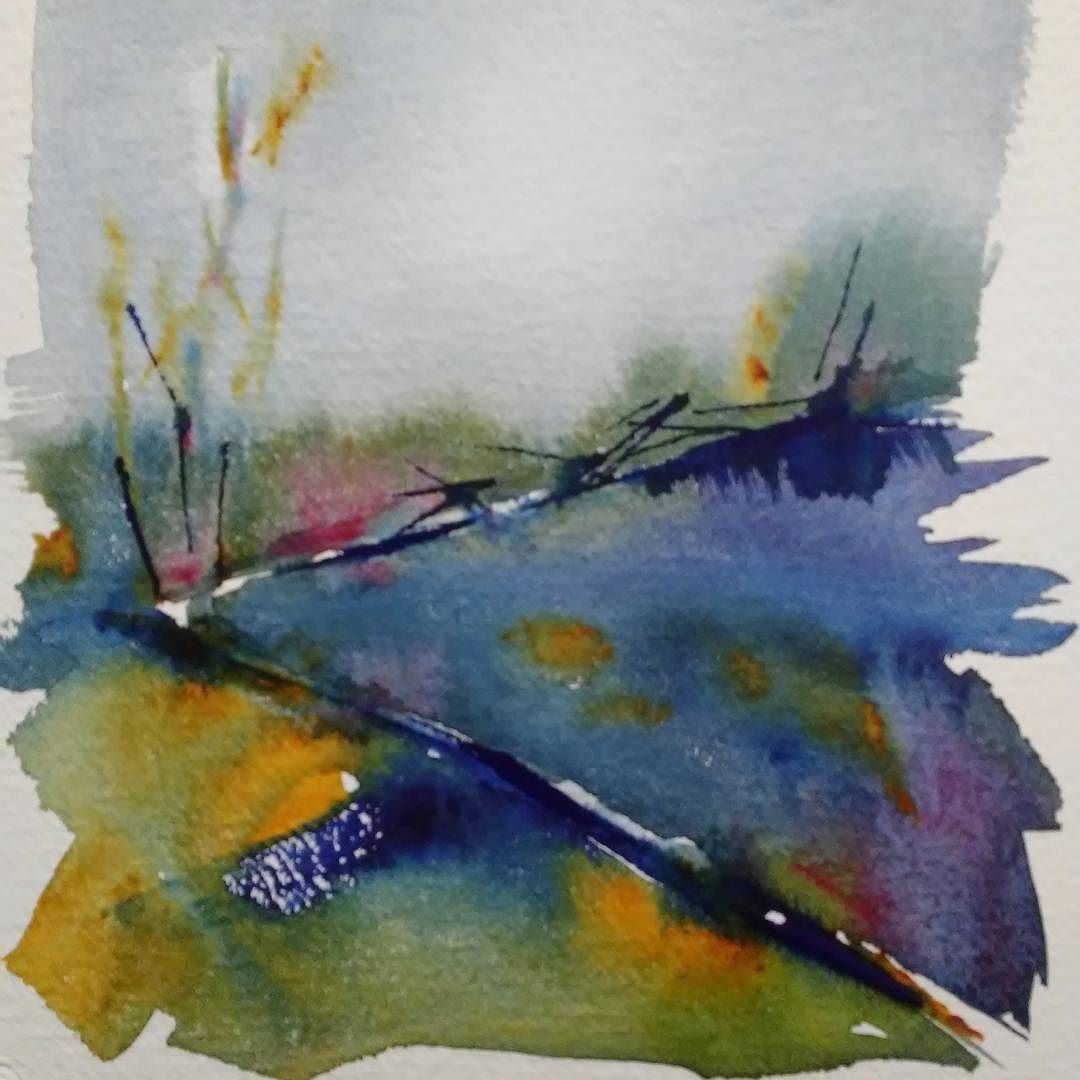 1080x1080 Is A Watercolor Artist That Lives In Cincinnati, Oh. This Is A - Watercolor Artists On Instagram