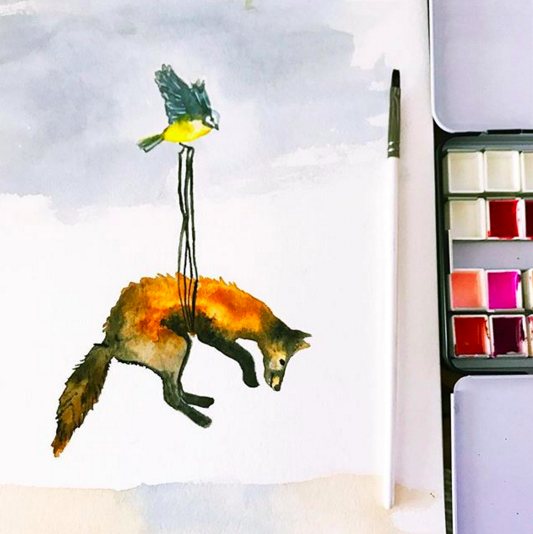 533x534 Top 20 Designers And Artists To Follow On Instagram - Watercolor Artists On Instagram