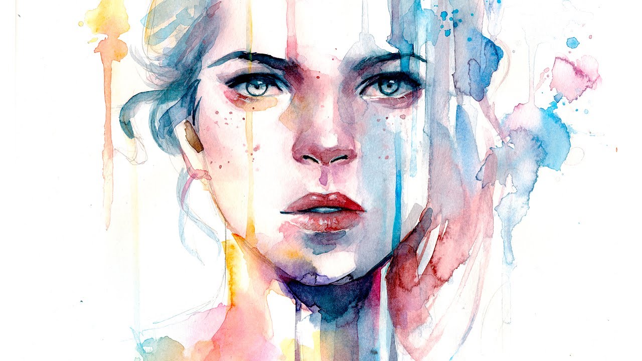 1280x720 Live Art Painting - Watercolor Artwork