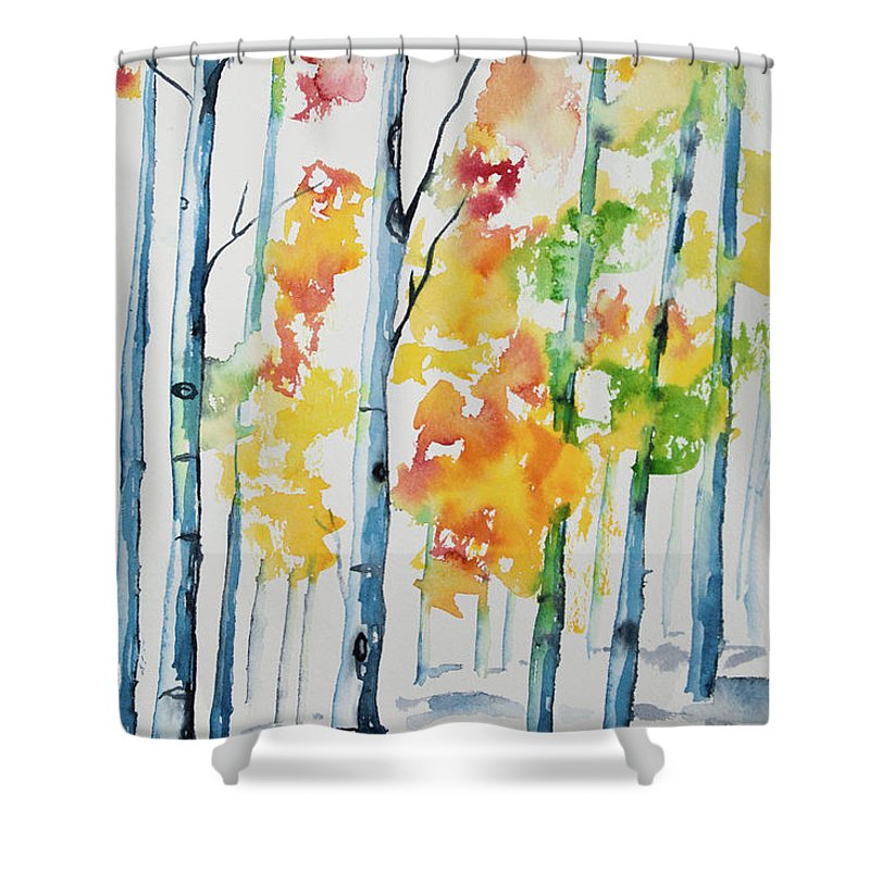 800x800 Watercolor - Watercolor Aspen Trees